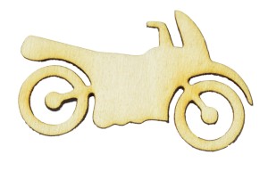 Drewniane scrapki decoupage sklejka MOTOR 30cm