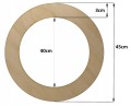Drewniane koła kółko obręcze do łapacza snów 45cm