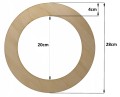 Drewniane koła kółko obręcze do łapacza snów 28cm