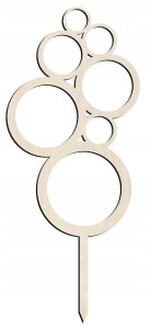 Drabinka do roślin pergola podpórka drewniana 25cm