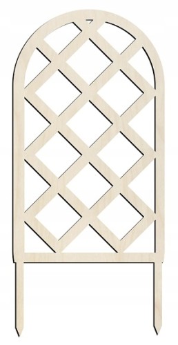 Drabinka do roślin pergola podpórka drewniana 30cm