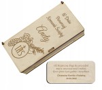 Pudełko na pieniądze Pamiątka Komunii Świętej grawer Pierwsza Komunia