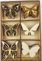 ZESTAW MOTYLE 30szt 5cm Motyl Decoupage