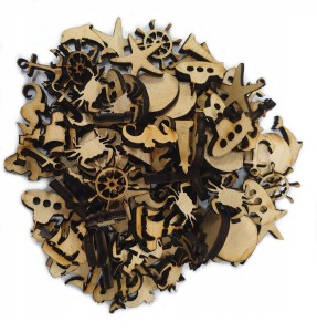 Zestaw Motywy Morskie 100szt 2cm na obraz morze