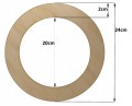 DREWNIANE KOŁA obręcze do łapacza snów 24cm,2cm