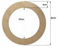 DREWNIANE KOŁA obręcze do łapacza snów 30cm,4cm