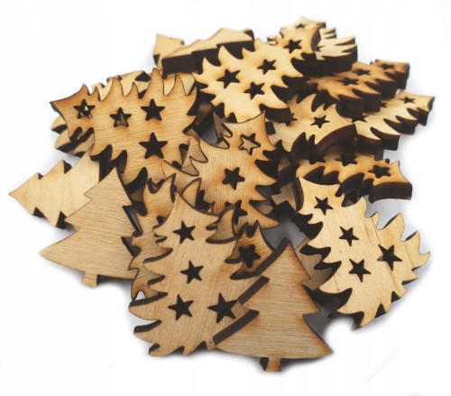 CHOINKA CHOINKI 24 szt 12x2,5cm i 12x2cm scrapki