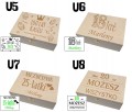 Pudełko Niezbędnik Prezent na 18 30 40 50 Urodziny