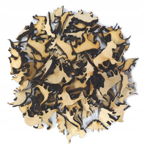 Zestaw Zwierzęta Prehistoryczne mini 100szt 2cm