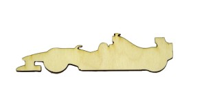 Formuła 1 F1 drewno sklejka decoupage scrapki 10cm