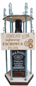KLATKA NA ALKOHOL prezent grawer 18 20 30 HEKSAGON