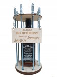 Klatka na alkohol whisky prezent grawer urodziny