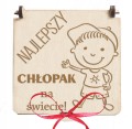 Prezent KÓŁKO I KRZYŻYK na DZIEŃ CHŁOPAKA gra eko