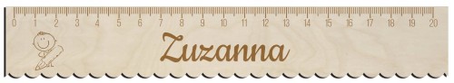 Linijka dla ucznia na zakończenie roku szkolnego z nadrukiem napisem