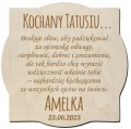 Prezent upominek DZIEŃ OJCA TATY pudełko grawer