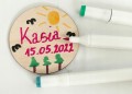 Koła pełne do decoupage kółka 8,5cm 100szt scrapki