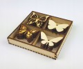 ZESTAW MOTYLE 20szt 10cm Motyl Motylek Decoupage