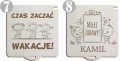 Gra Kółko i Krzyżyk na zakończenie roku szkolnego pudełko grawer prezent