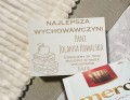 Pudełko na Merci prezent dla Nauczyciela zakończenie roku grawer upominek