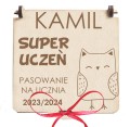 Gra kółko i krzyżyk pasowanie na przedszkolaka prezent dla uczniów prezent