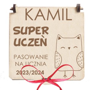 Gra kółko i krzyżyk pasowanie na przedszkolaka prezent dla uczniów prezent