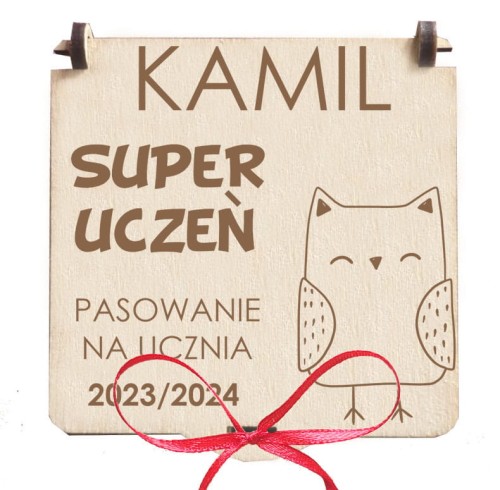 Gra kółko i krzyżyk pasowanie na przedszkolaka prezent dla uczniów prezent