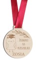Medal pasowanie na ucznia prezent dla pierwszoklasisty grawer szkoła