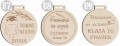 Medal pasowanie na ucznia prezent dla pierwszoklasisty grawer szkoła