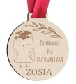 Medal pasowanie na przedszkolaka prezent na ślubowanie grawer szkoła