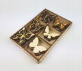 ZESTAW MOTYLE 30szt 7,5cm Motyl Decoupage