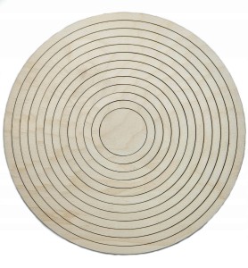 Obręcze drewniane zestaw 30cm 12szt do łapacza snów łapacz makrama kółko