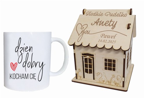 Zestaw walentynkowy prezent dla chłopaka dziewczyny Dzień Kobiet dla niej