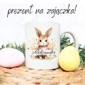 Kubek prezent Wielkanocny na klasowego zajączka kubek z imieniem Wielkanoc