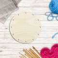 Baza do koszyka okrąg spód do szydełkowania drewniane dno na kosz 10cm