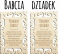 Kubek w pudełku zestaw Dzień Babci i Dziadka upominek z życzeniami