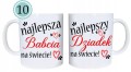 Zestaw kubków prezent Dzień Babci i Dziadka upominek dla Dziadków pudełko