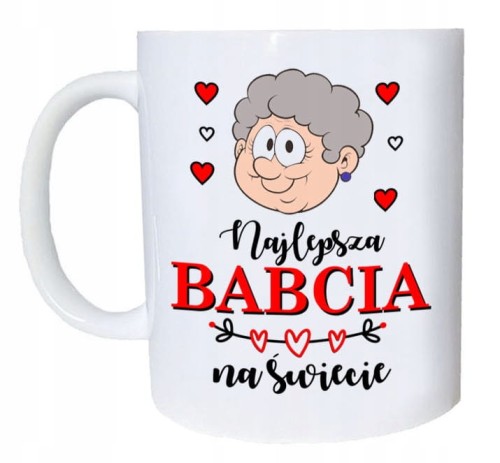 Kubek prezent na Dzień Babci Dziadka prezentowy upominek dla Dziadków