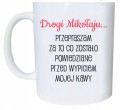 Kubek z nadrukiem świąteczny kubki z nadrukiem na prezent do kawy i herbaty