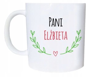 Kubek na Dzień Nauczyciela prezent podziękowanie dla wychowawcy z nadrukiem