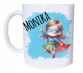 Kubek z imieniem dla kobiet dziewczyn Dzień Kobiet upominek prezent nadruk
