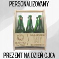 Drewniana Skrzynka nosidło na PIWO Grawer Prezent dla Taty Dzień Ojca