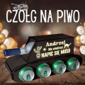 Czołg na piwo śmieszny prezent urodziny faceta skrzynka alkohol dla niego